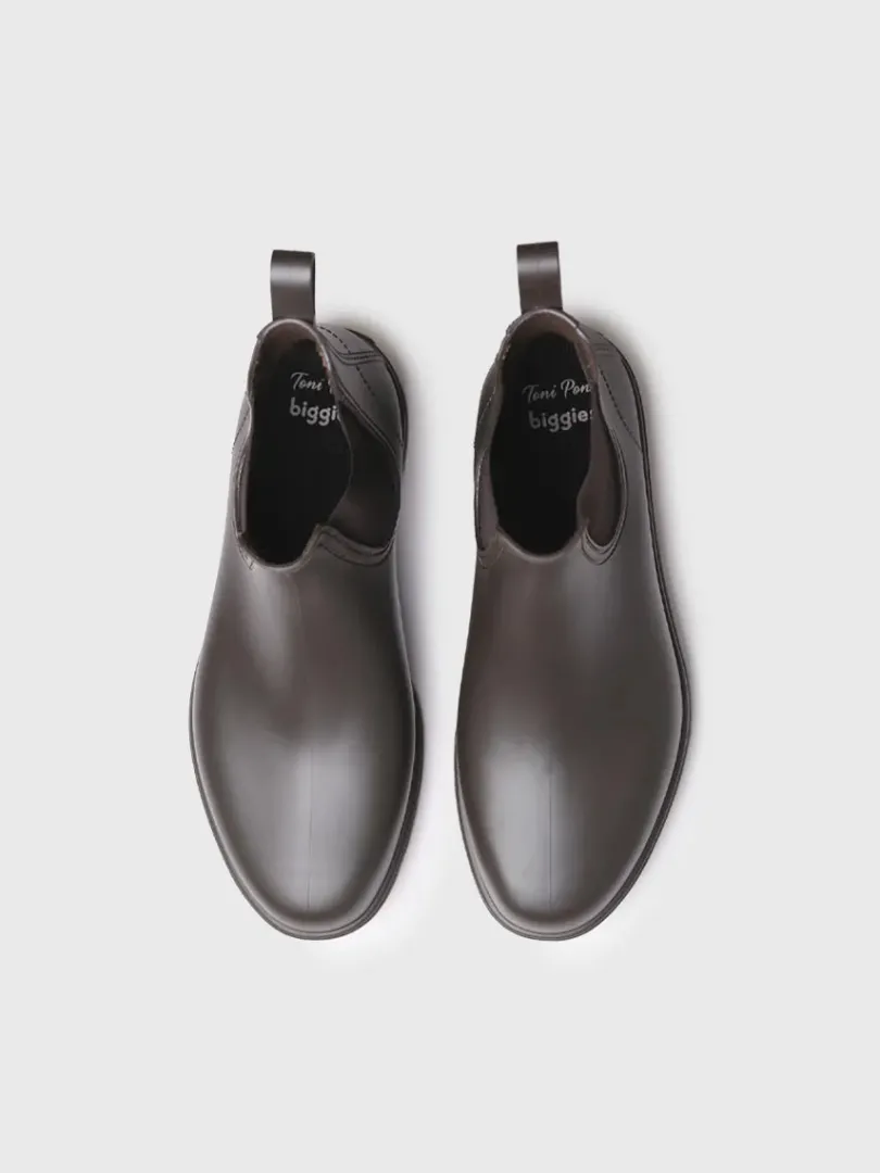 Toni Pons Botines De Agua | BURTON - Botín de agua para hombre en goma con acabado mate | BURTON