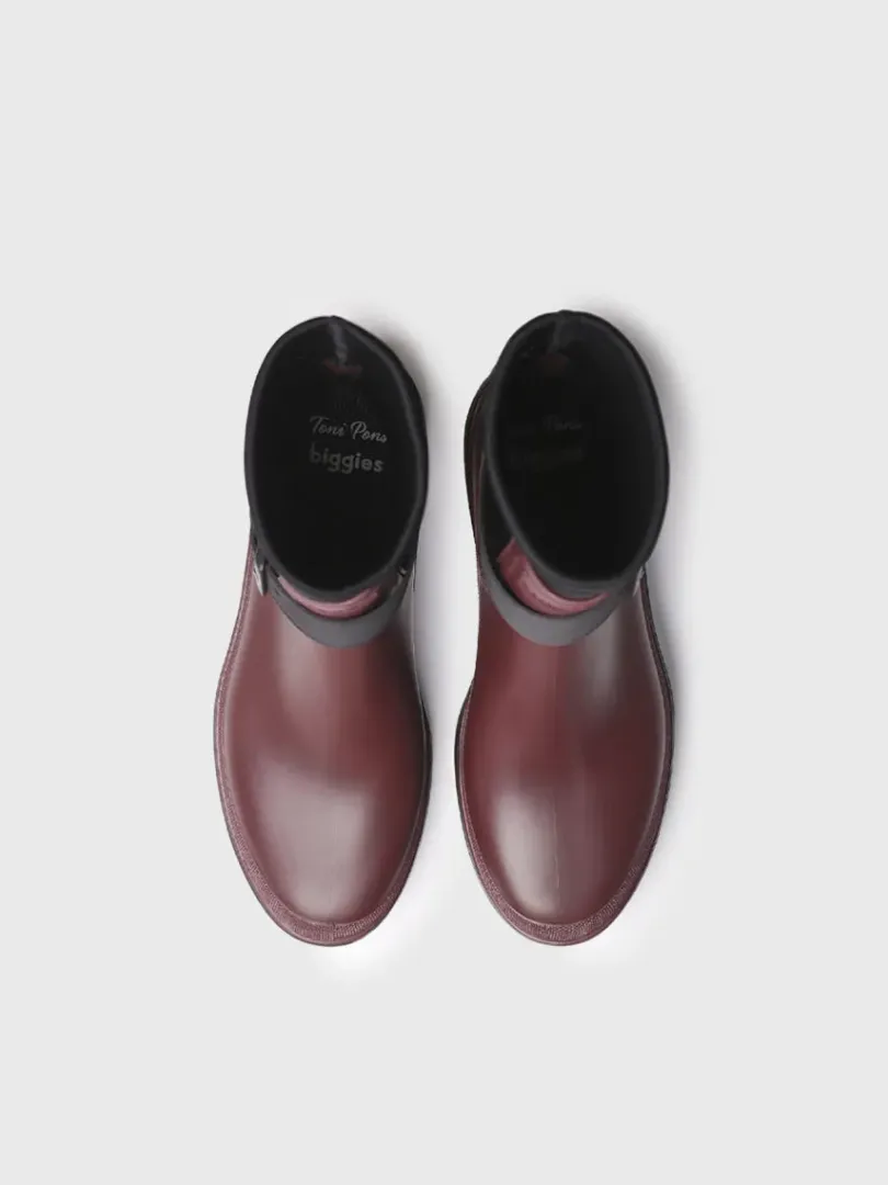 Toni Pons Botas Y Botines De Agua | CANBY - Botín de agua para mujer con hebilla | CANBY