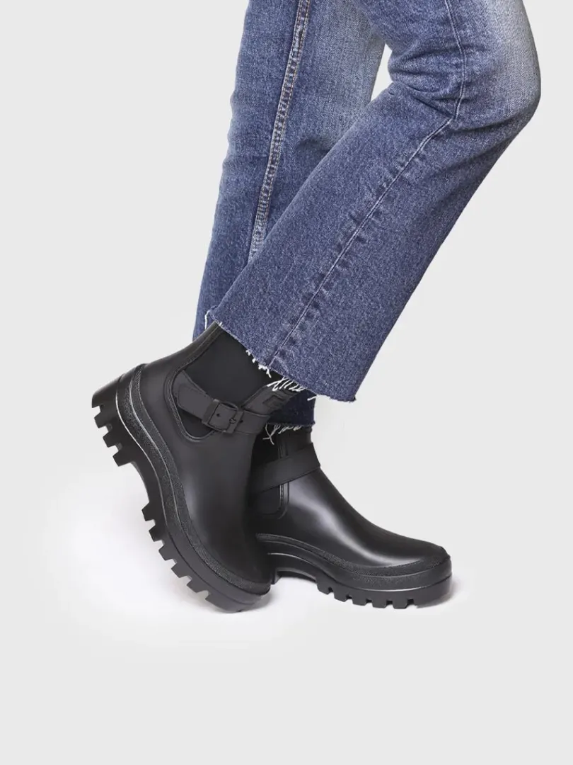 Toni Pons Botas Y Botines De Agua | CANBY - Botín de agua para mujer con hebilla | CANBY
