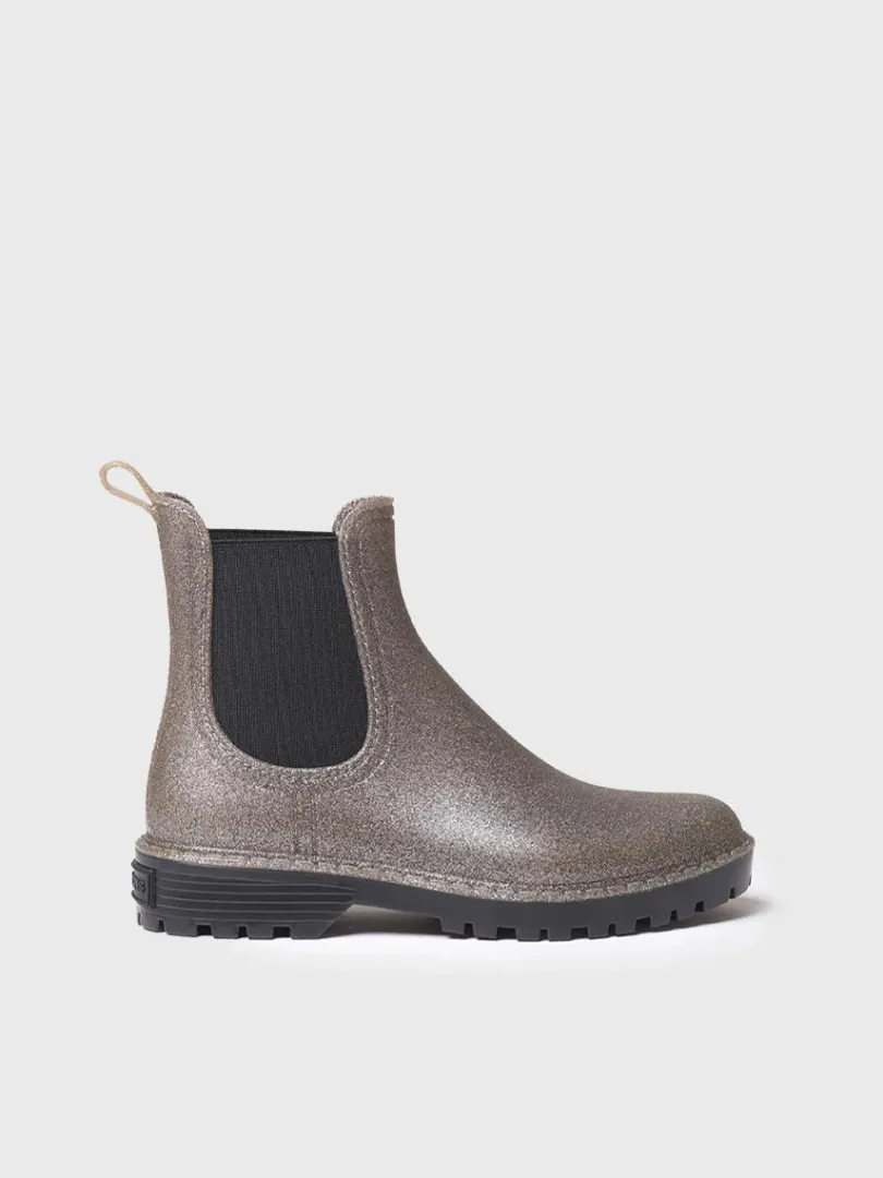 Toni Pons Botas Y Botines De Agua | CANNES - Botín de agua con efecto purpurina para mujer tipo Chelsea | CANNES