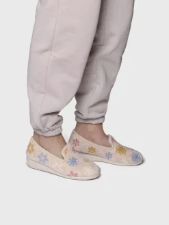 Toni Pons Slippers | CARME-CP - Zapatillas de casa de mujer con detalles bordados | CARME-CP