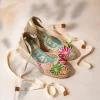 Toni Pons Cuñas Medias | Cerradas | CASTELL - Alpargata valenciana multicolor para mujer | CASTELL