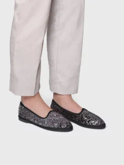Toni Pons Bailarinas | CATIA - Bailarinas de tejido Jacquard aterciopelado para mujer | CATIA