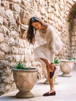 Toni Pons Bailarinas | CELINE - Mocasines de terciopelo para mujer | CELINE