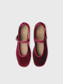 Toni Pons Bailarinas | CLOE - Mary Jane para mujer en terciopelo | CLOE