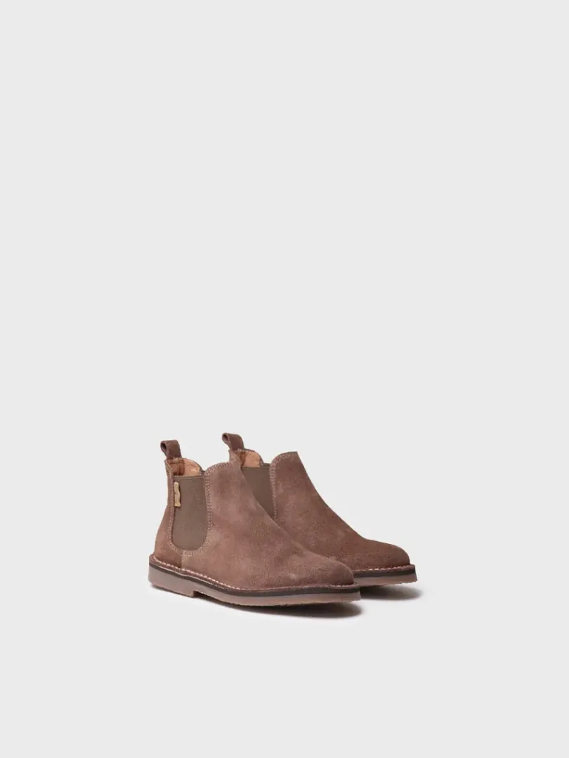 Toni Pons Botines Y Botas De Agua | CORA-SY - Botín Chelsea para niños en serraje | CORA-SY