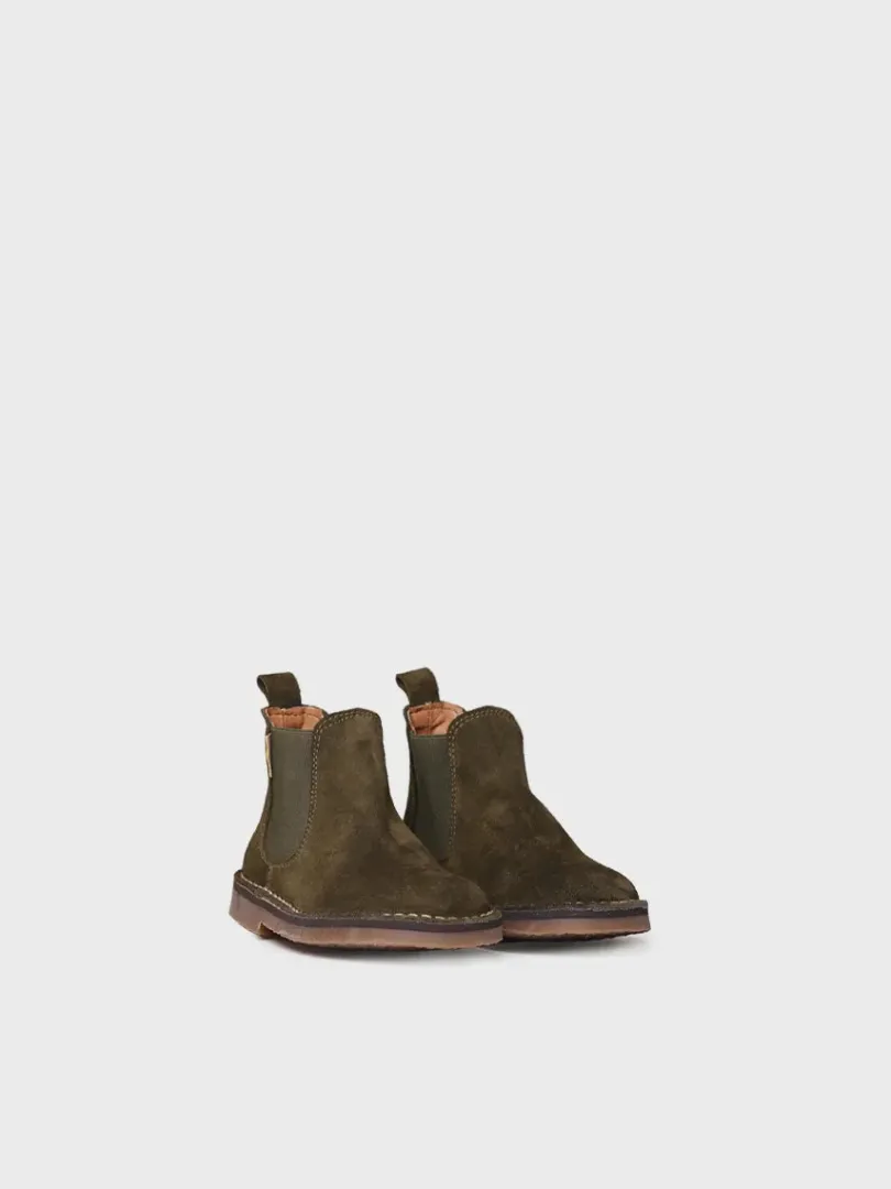 Toni Pons Botines Y Botas De Agua | CORA-SY - Botín Chelsea para niños en serraje | CORA-SY