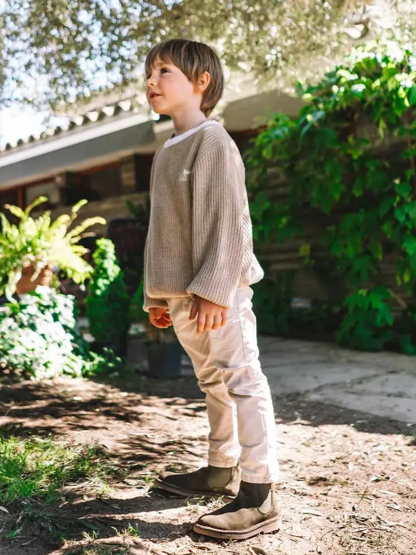 Toni Pons Botines Y Botas De Agua | CORA-SY - Botín Chelsea para niños en serraje | CORA-SY