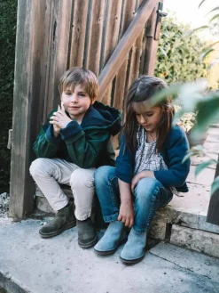 Toni Pons Botines Y Botas De Agua | CORA-SY - Botín Chelsea para niños en serraje | CORA-SY