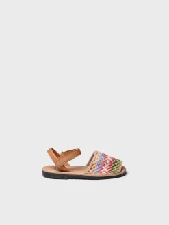 Toni Pons Sandalias | COVA-NZ - Abarca infantil en tejido multicolor con cierre de velcro | COVA-NZ