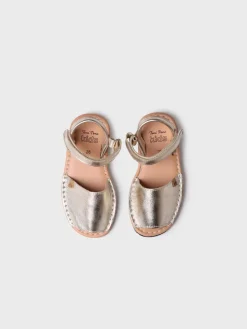Toni Pons Sandalias | COVA-P - Menorquina de niña dorada | COVA-P