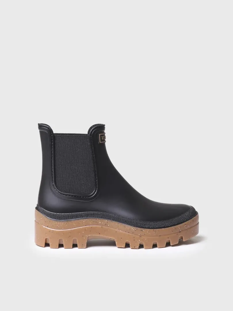 Toni Pons Botas Y Botines De Agua | COVENT - Botín de agua para mujer con suela contrastada | COVENT