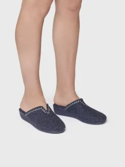 Toni Pons Slippers | CUNIT-FR - Zapatilla tipo zueco para mujer en fieltro reciclado | CUNIT-FR