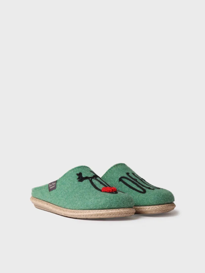 Toni Pons Slippers | DELI-DR - Slippers para mujer en fieltro en Crudo | DELI-DR