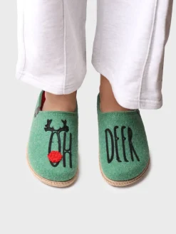 Toni Pons Slippers | DELI-DR - Slippers para mujer en fieltro en Crudo | DELI-DR