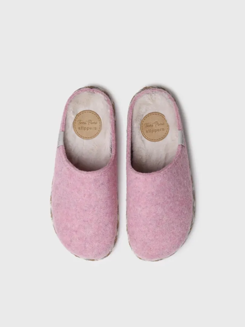 Toni Pons Slippers | DELI-FP - Slippers para mujer en fieltro | DELI-FP
