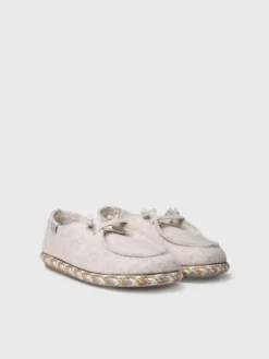 Toni Pons Slippers | DEMI-FP - Zapatilla de casa para mujer en fieltro con cordones | DEMI-FP