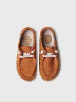 Toni Pons Slippers | DEMI-FP - Zapatilla de casa para mujer en fieltro con cordones | DEMI-FP