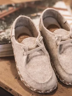 Toni Pons Slippers | DEMI-FP - Zapatilla de casa para mujer en fieltro con cordones | DEMI-FP