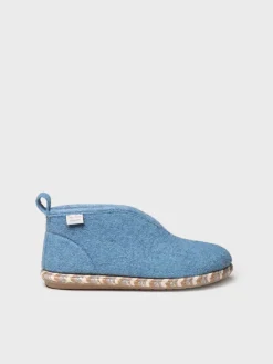 Toni Pons Slippers | DORIA-FP - Slipper abotinada para mujer en fieltro en Nude | DORIA-FP