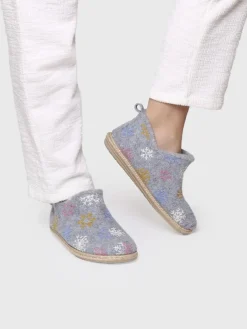 Toni Pons Slippers | DUNA-CP - Slipper abotinada para mujer en fieltro | DUNA-CP
