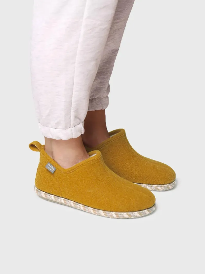 Toni Pons Slippers | DUNA-FP - Slipper abotinada para mujer en fieltro | DUNA-FP