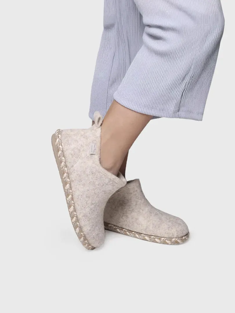 Toni Pons Slippers | DUNA-FP - Slipper abotinada para mujer en fieltro | DUNA-FP