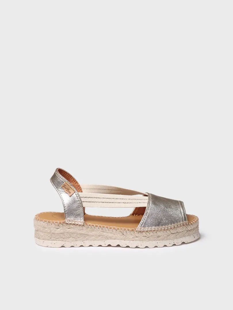Toni Pons Abiertas | Cuñas Bajas | ESTEL-SW - Sandalia de plataforma de yute para mujer | ESTEL-SW