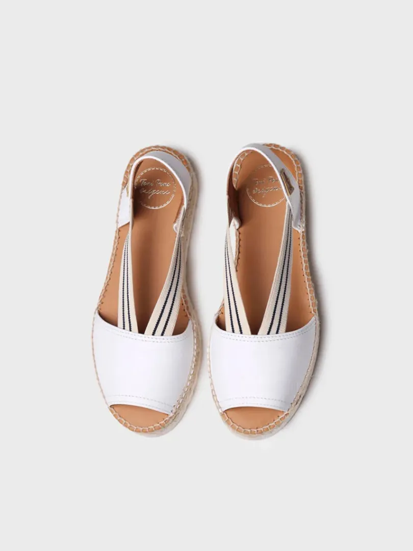 Toni Pons Abiertas | Cuñas Bajas | ESTEL-SW - Sandalia de plataforma de yute para mujer | ESTEL-SW