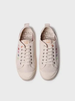 Toni Pons Sneakers Y Zapatillas | GILDA-EA - Zapatilla deportiva baja de mujer en algodón reciclado y bordados | GILDA-EA