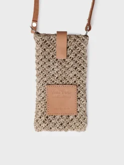 Toni Pons Bolsos | GINETH - Bolsa de yute para el móvil | GINETH