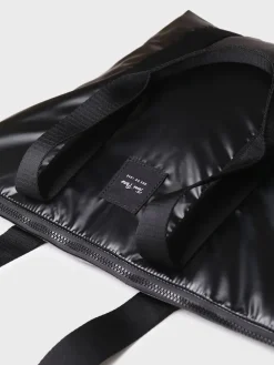 Toni Pons Bolsos | GINNY - Bolso para mujer en material acolchado negro brillante | GINNY