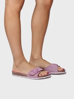 Toni Pons Sandalias | Bios | GLIDE-QT - Sandalia BIO de mujer con hebilla y suela de corcho | GLIDE-QT
