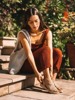 Toni Pons Bolsos | GOIA - Bolso vegano de mujer en crochet | GOIA