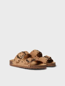 Toni Pons Sandalias | Bios | GRETEL - Sandalia BIO de mujer en serraje con hebillas y tachuelas | GRETEL