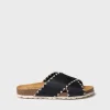 Toni Pons Sandalias | Bios | GRIT-PE - Sandalia BIO de mujer en cuero con tiras cruzadas | GRIT-PE