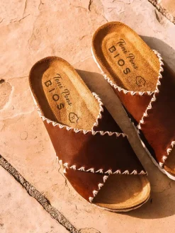 Toni Pons Sandalias | Bios | GRIT-PE - Sandalia BIO de mujer en cuero con tiras cruzadas | GRIT-PE