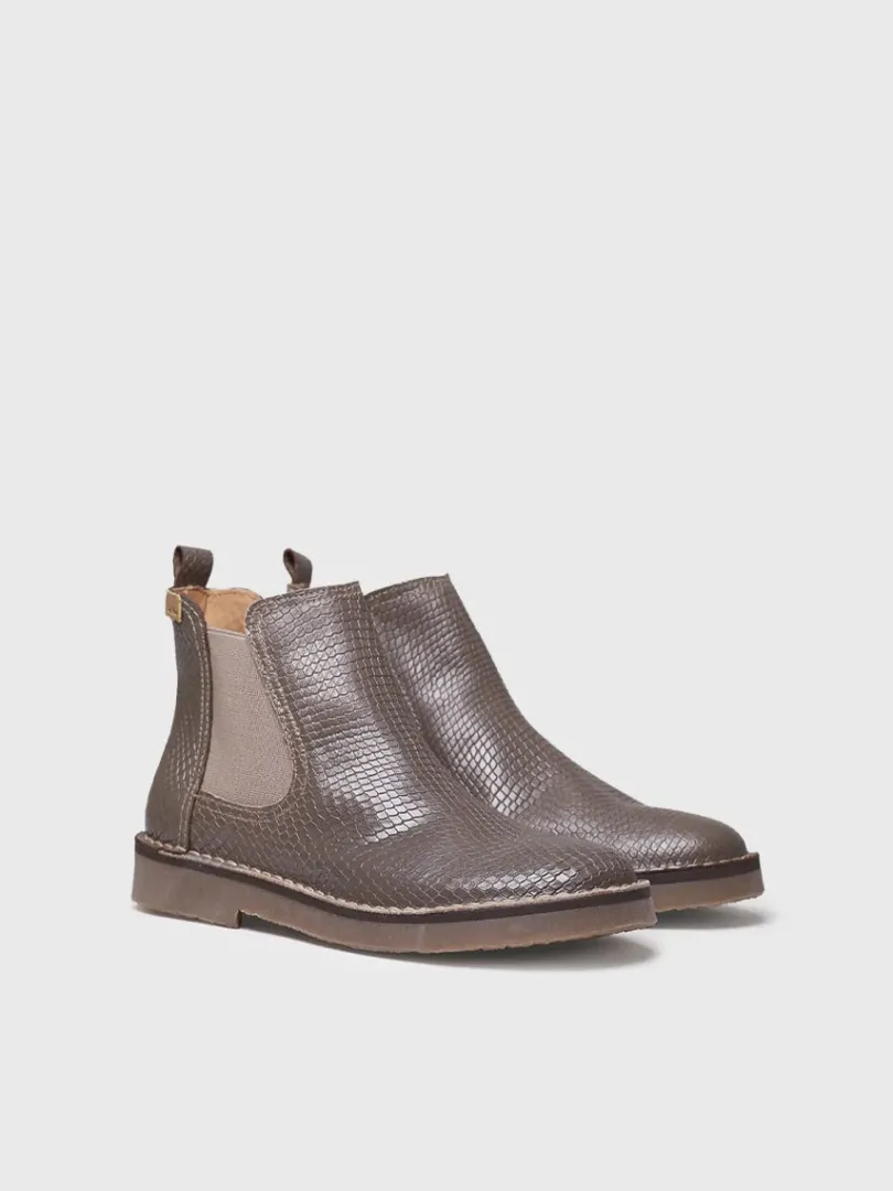 Toni Pons Botines Y Zapatos | ISA-CC - Botín para mujer en piel efecto serpiente | ISA-CC