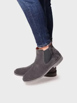 Toni Pons Zapatos Y Botines | JAN-SY - Botín Chelsea para hombre en serraje | JAN-SY