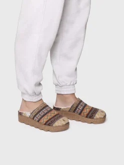 Toni Pons Slippers | JOYCE-YA - Zapatilla de casa de mujer con motivos étnicos | JOYCE-YA