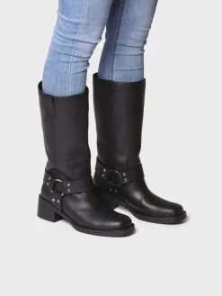 Toni Pons Botas | KATE - Bota biker de piel para mujer | KATE