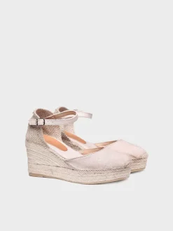 Toni Pons Cuñas Altas | Plataformas | LAIA-NT - Alpargata con cuña de mujer en lino | LAIA-NT