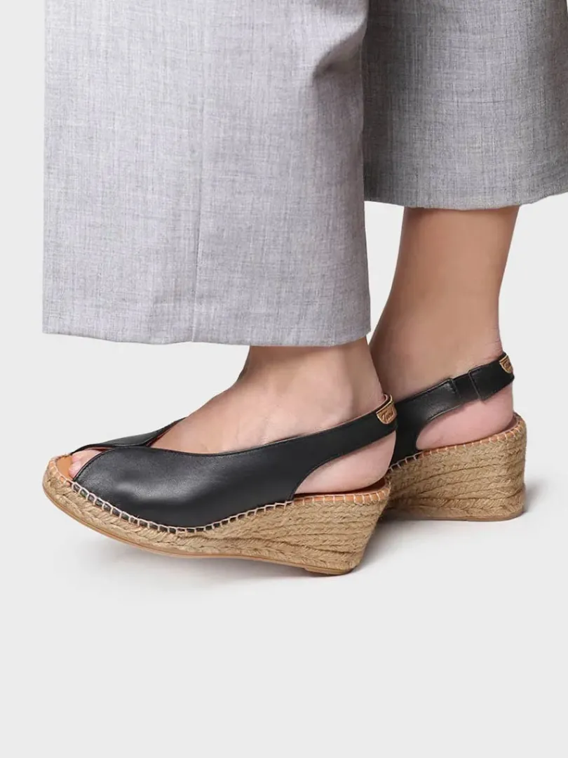 Toni Pons Cuñas Medias | Abiertas | LAILA-P - Alpargata de cuña estilo peep toe | LAILA-P