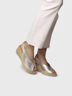 Toni Pons Cuñas Medias | Abiertas | LAILA-P - Alpargata de cuña estilo peep toe | LAILA-P