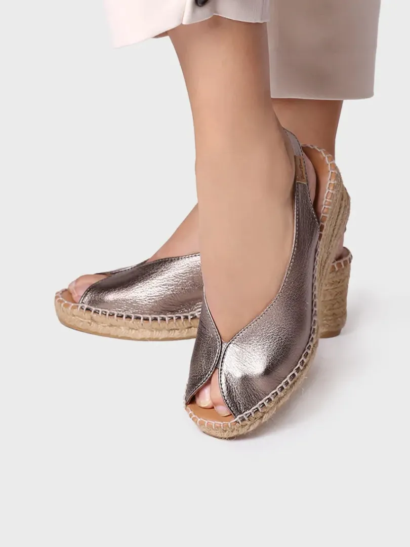 Toni Pons Cuñas Medias | Abiertas | LAILA-P - Alpargata de cuña estilo peep toe | LAILA-P