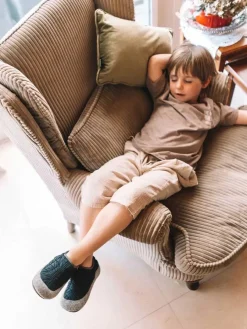 Toni Pons Slippers | LIOR-UM - Slippers para niños en fieltro y tejido acolchado | LIOR-UM