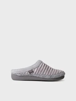 Toni Pons Slippers | MALU-OD - Zapatilla tipo zueco para mujer en fieltro y pelo sintético en Crudo | MALU-OD