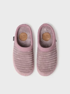 Toni Pons Slippers | MALU-OD - Zapatilla tipo zueco para mujer en fieltro y pelo sintético en Crudo | MALU-OD