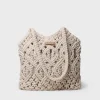 Toni Pons Bolsos | MARISSA - Bolso en macramé con bolsillo | MARISSA