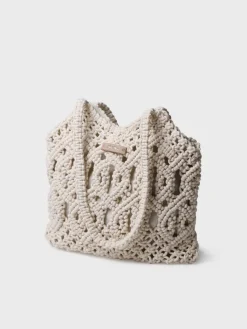 Toni Pons Bolsos | MARISSA - Bolso en macramé con bolsillo | MARISSA
